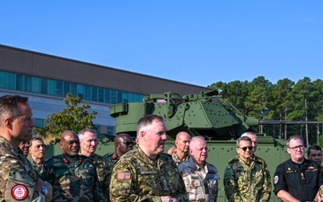 USASAC CG greets international partners