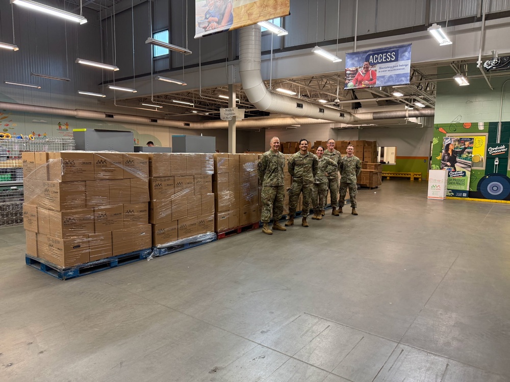 D.C. National Guard Supports Capital Area Food Bank