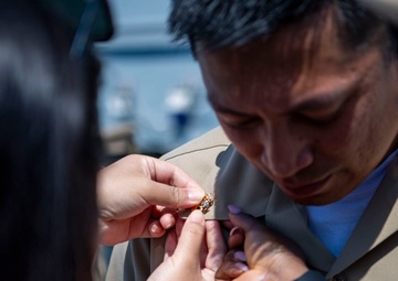 USS Essex chief petty officer pinning ceremony FY 26