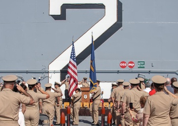 USS Essex chief petty officer pinning ceremony FY 26