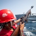 USS Higbee Sailors Conduct Replenishment-at-Sea with USNS John Lewis