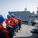 USS Higbee Sailors Conduct Replenishment-at-Sea with USNS John Lewis