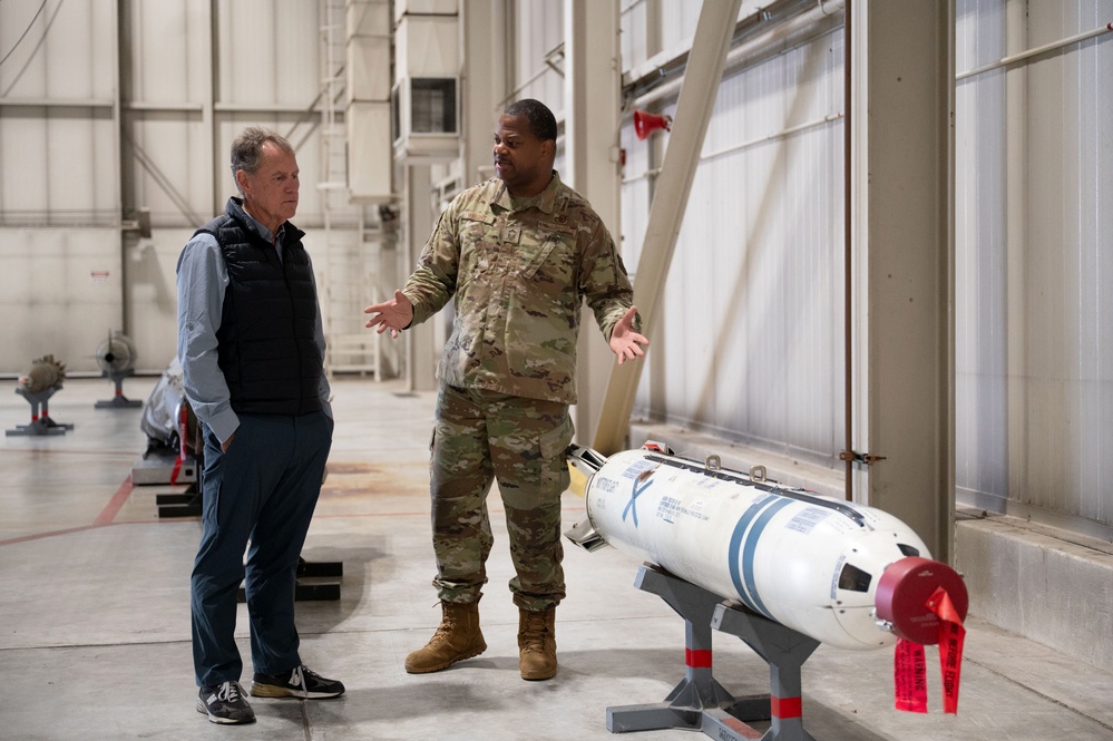 Minot AFB hosts U.S. Congressional Representative Ed Case