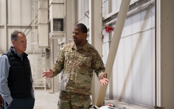 Minot AFB hosts U.S. Congressional Representative Ed Case