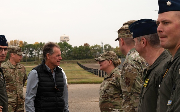 Minot AFB hosts U.S. Congressional Representative Ed Case
