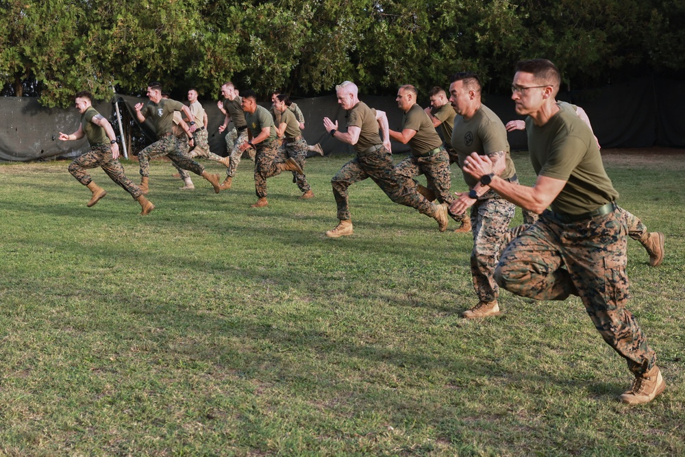 Romanian, U.S. Marines build partnership through PT