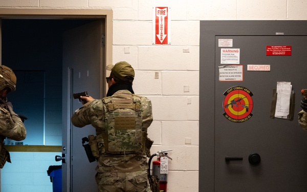 Security forces conducts reactive force training