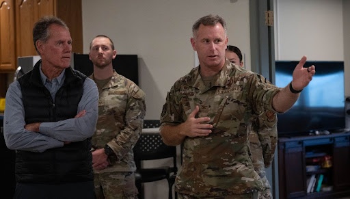 Minot AFB hosts U.S. Congressional Representative ED Case