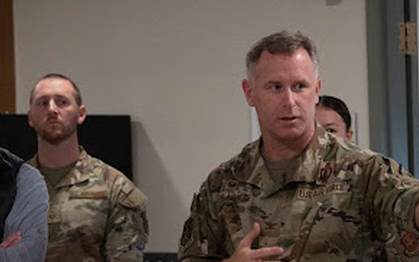 Minot AFB hosts U.S. Congressional Representative ED Case