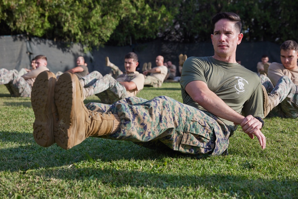 Romanian, U.S. Marines build partnership through PT