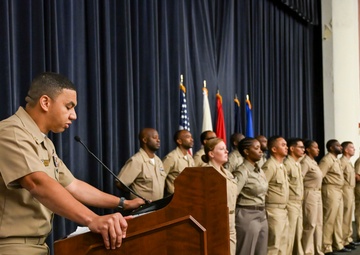 Navy and Army Hold Joint Chief Pinning Ceremony at Fort Belvoir