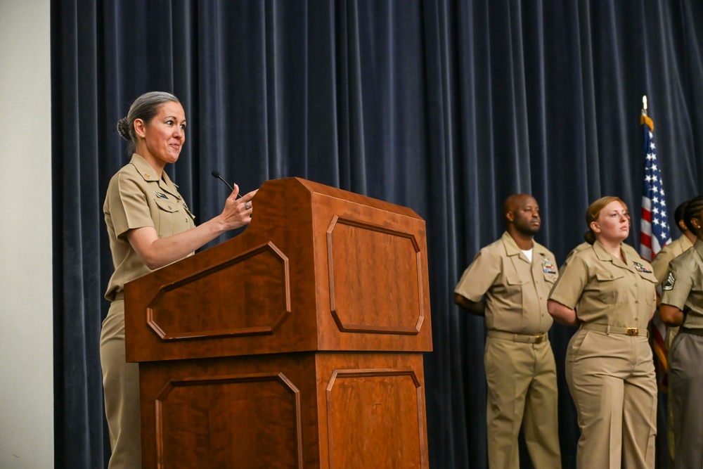 Navy and Army Hold Joint Chief Pinning Ceremony at Fort Belvoir Navy and Army Hold Joint Chief Pinning Ceremony at Fort Belvoir