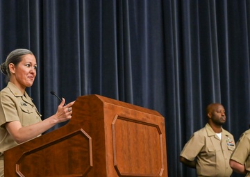 Navy and Army Hold Joint Chief Pinning Ceremony at Fort Belvoir