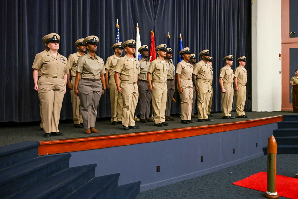 Navy and Army Hold Joint Chief Pinning Ceremony at Fort Belvoir