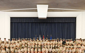 Navy and Army Hold Joint Chief Pinning Ceremony at Fort Belvoir