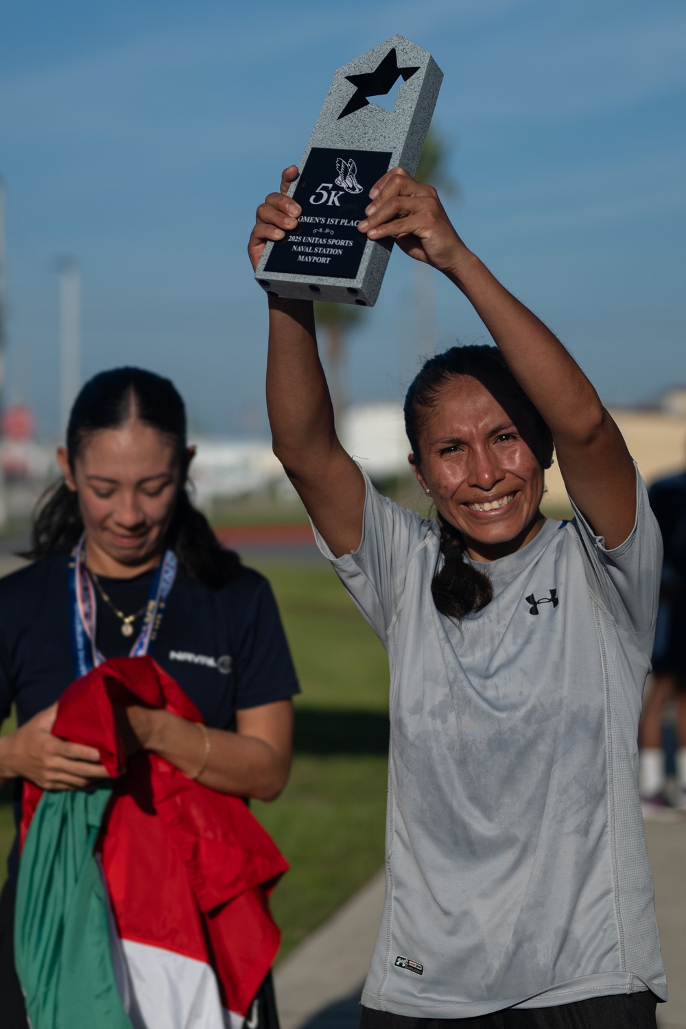 Sailors participate in 5k during UNITAS 2025