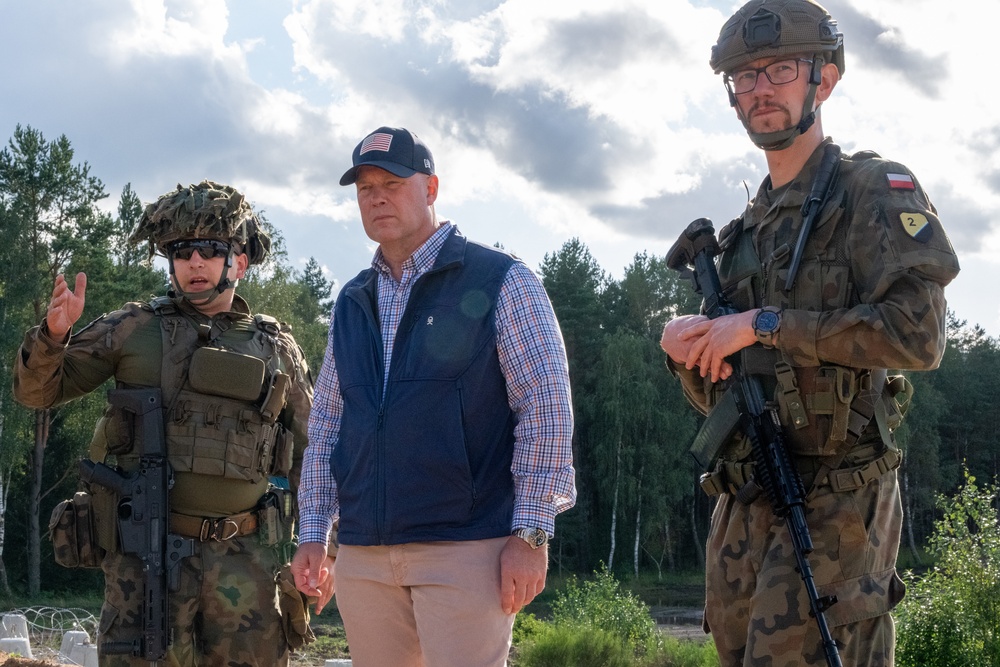 U.S. Ambassador to NATO Observes Polish Defensive Training at Iron Defender-25