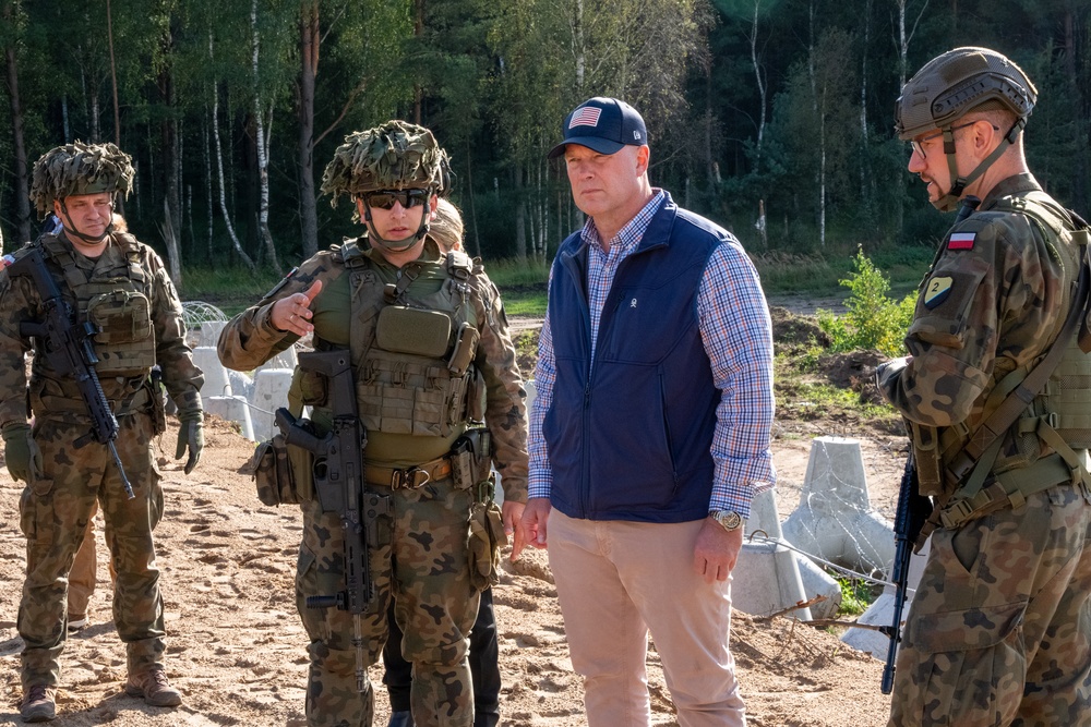 U.S. Ambassador to NATO observes Polish defensive training at Iron Defender-25
