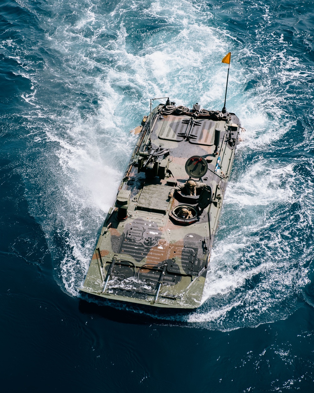 11th MEU ACVs Splash from the USS Boxer