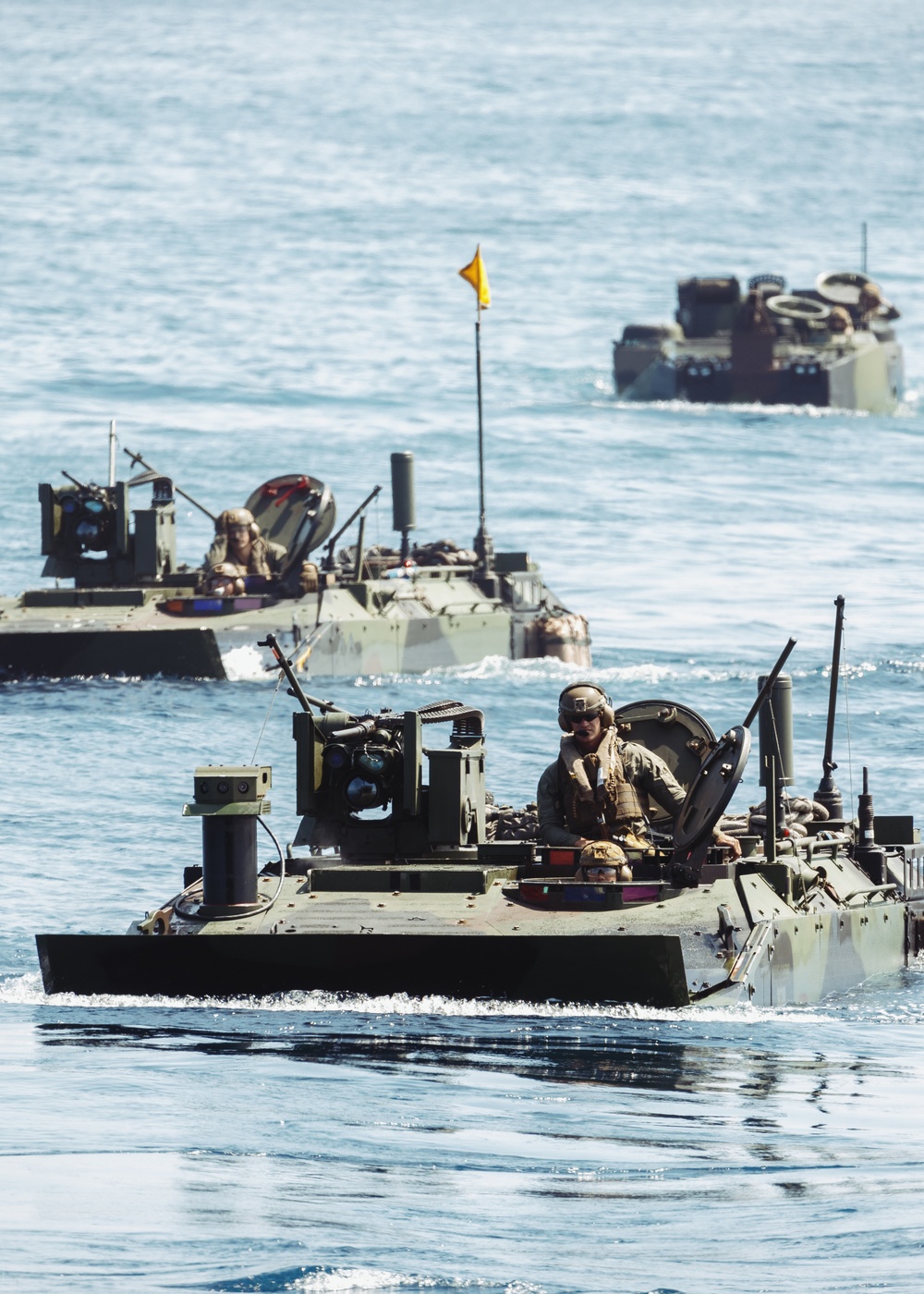 11th MEU ACVs Splash from the USS Boxer