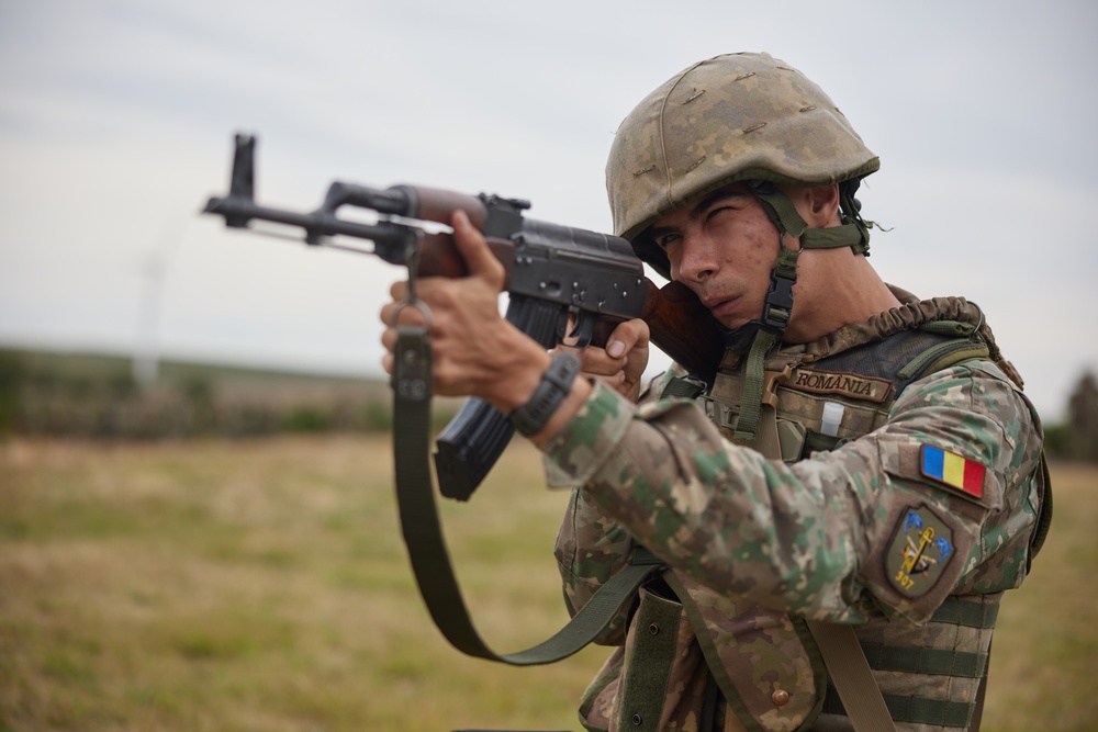 Romanian, U.S. Marines develop shared infantry skills