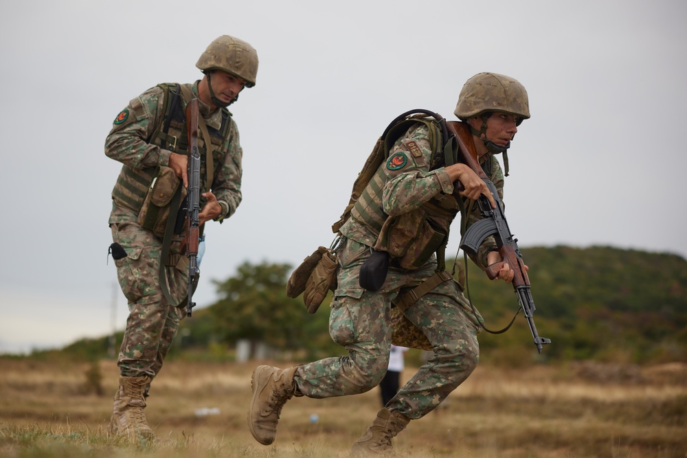Romanian, U.S. Marines develop shared infantry skills