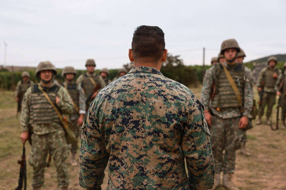 Romanian, U.S. Marines develop shared infantry skills