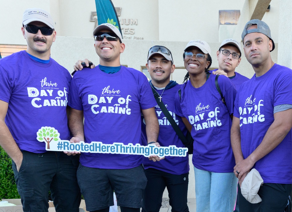 Holloman Airmen participate in Day of Caring 2025 volunteer event Holloman Airmen participate in Day of Caring 2025 volunteer event