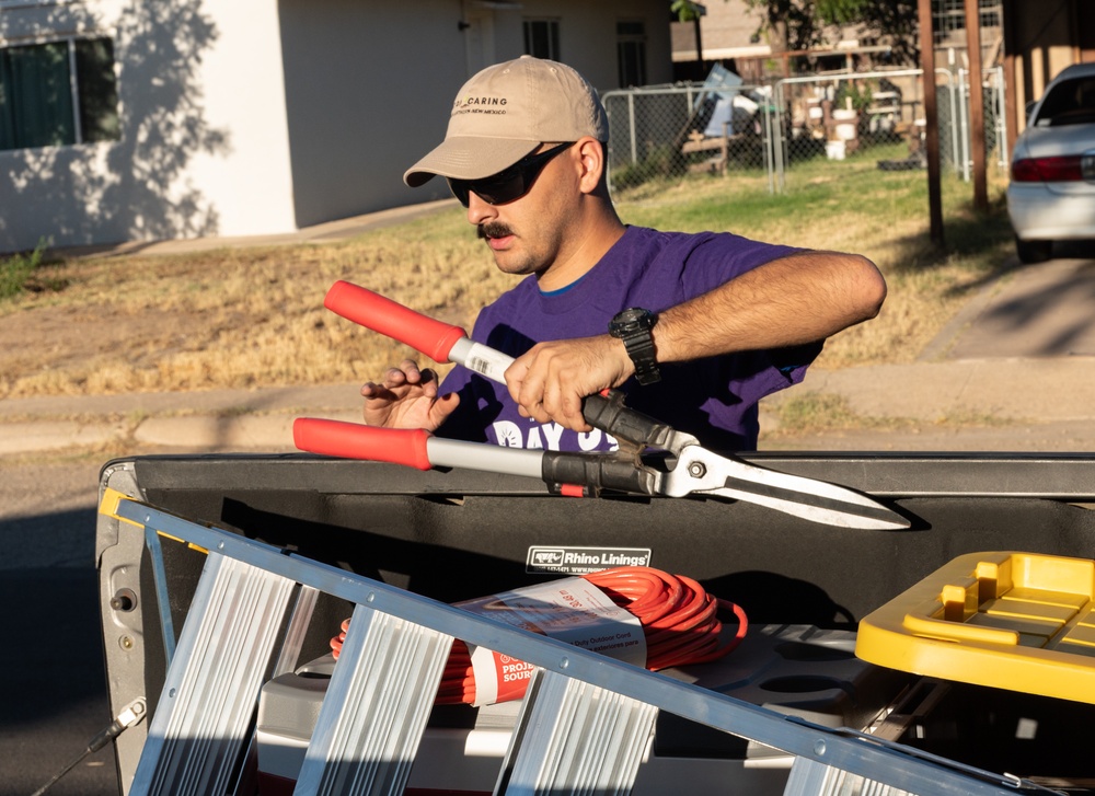 Holloman Airmen participate in Day of Caring 2025 volunteer event Holloman Airmen participate in Day of Caring 2025 volunteer event