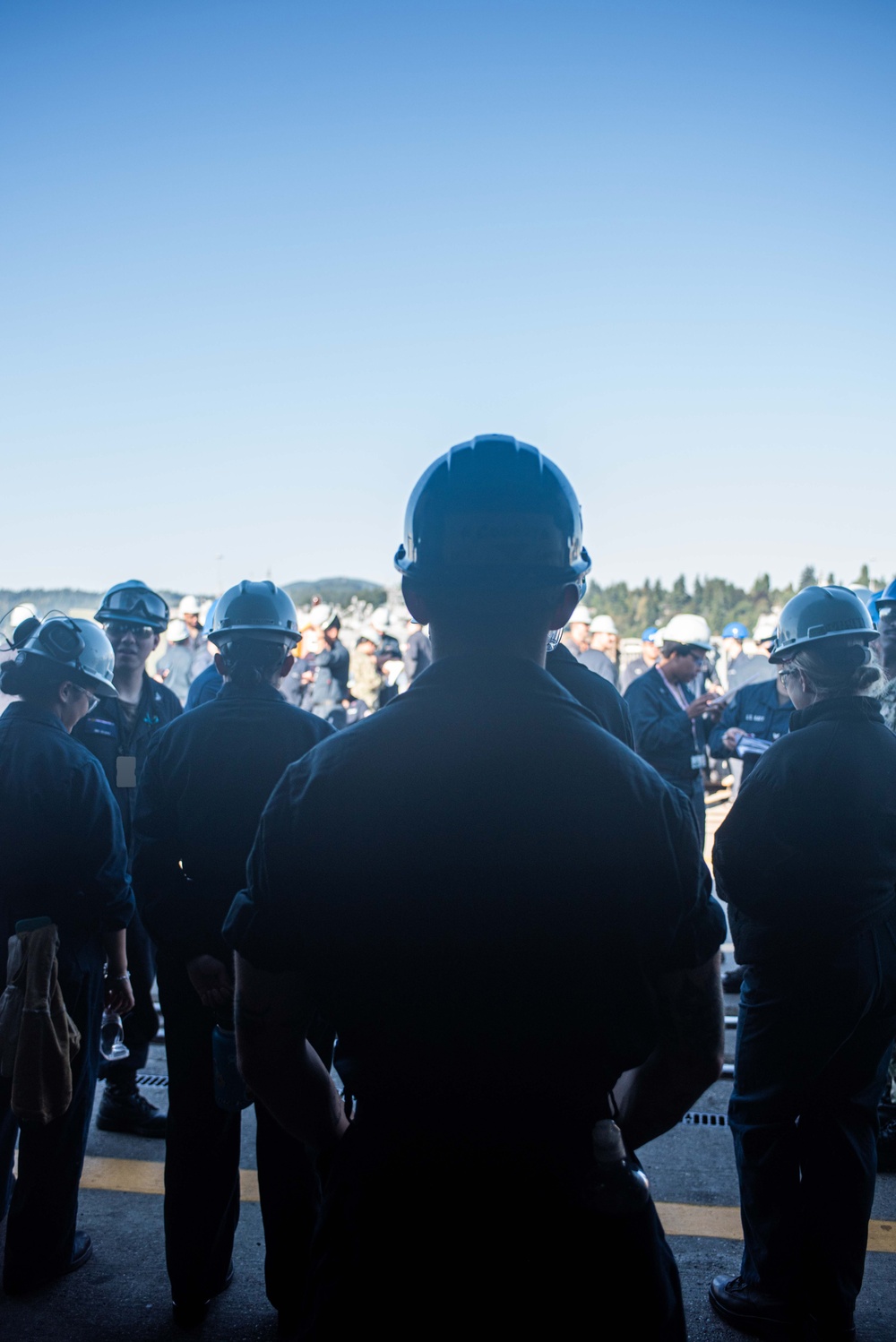 Ronald Reagan Sailors Conduct Safety Training