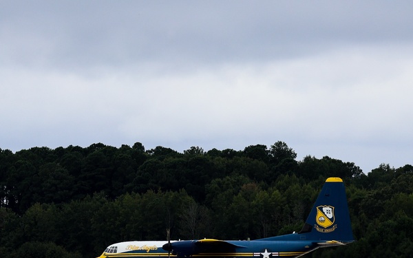 U.S. Navy Blue Angels arrive at Naval Air station Oceana