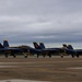 U.S. Navy Blue Angels arrive at Naval Air Station Oceana