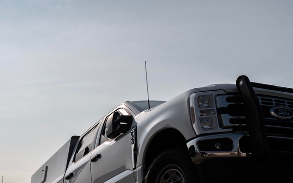 Minot AFB modernizes fleet with up-armored Ford F-350s for enhanced security