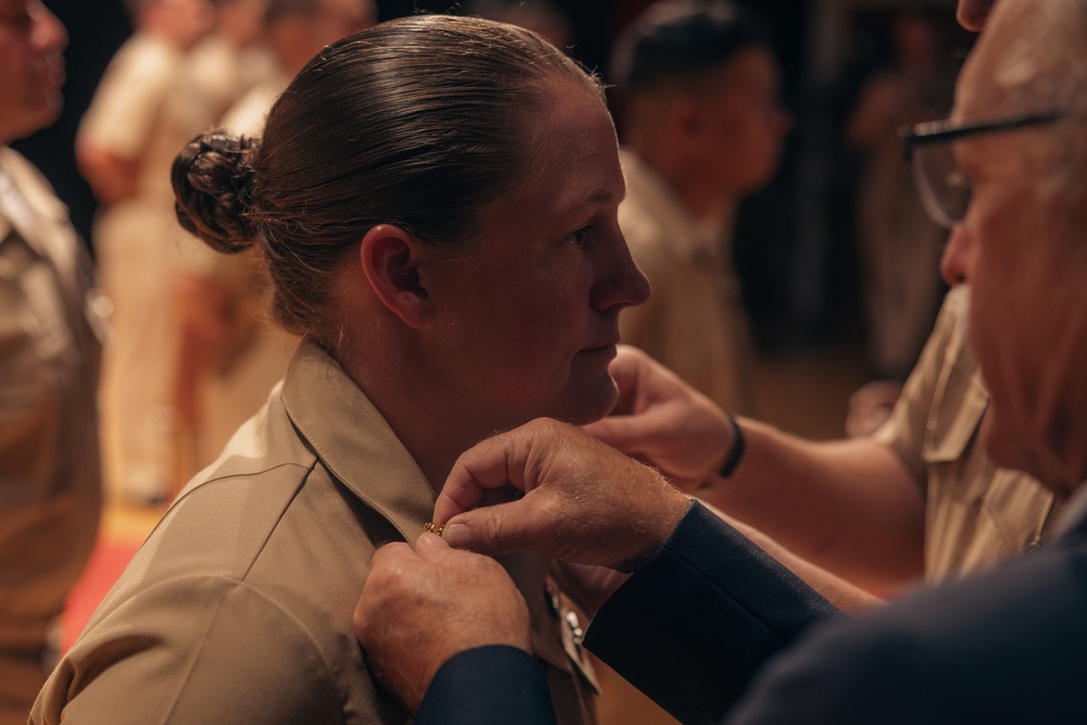 MCB Camp Lejeune Chief Petty Officer pinning ceremony