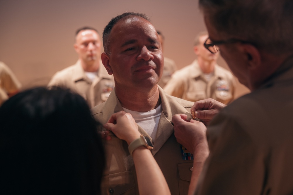 MCB Camp Lejeune Chief Petty Officer pinning ceremony