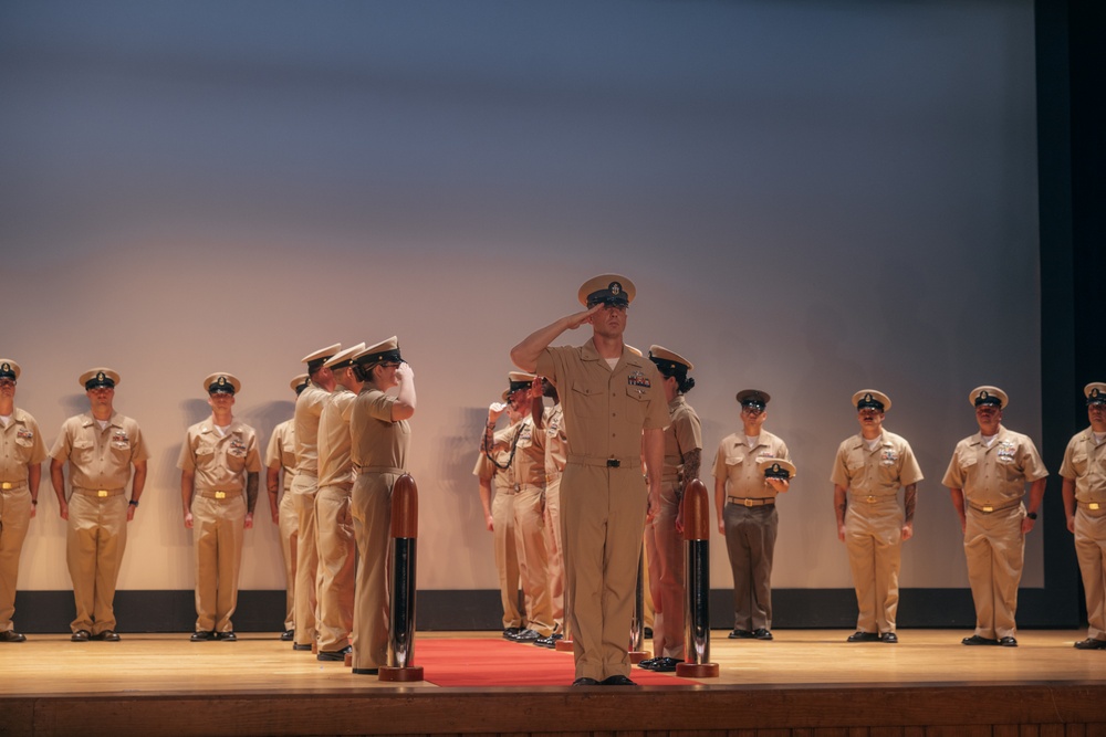 MCB Camp Lejeune Chief Petty Officer pinning ceremony