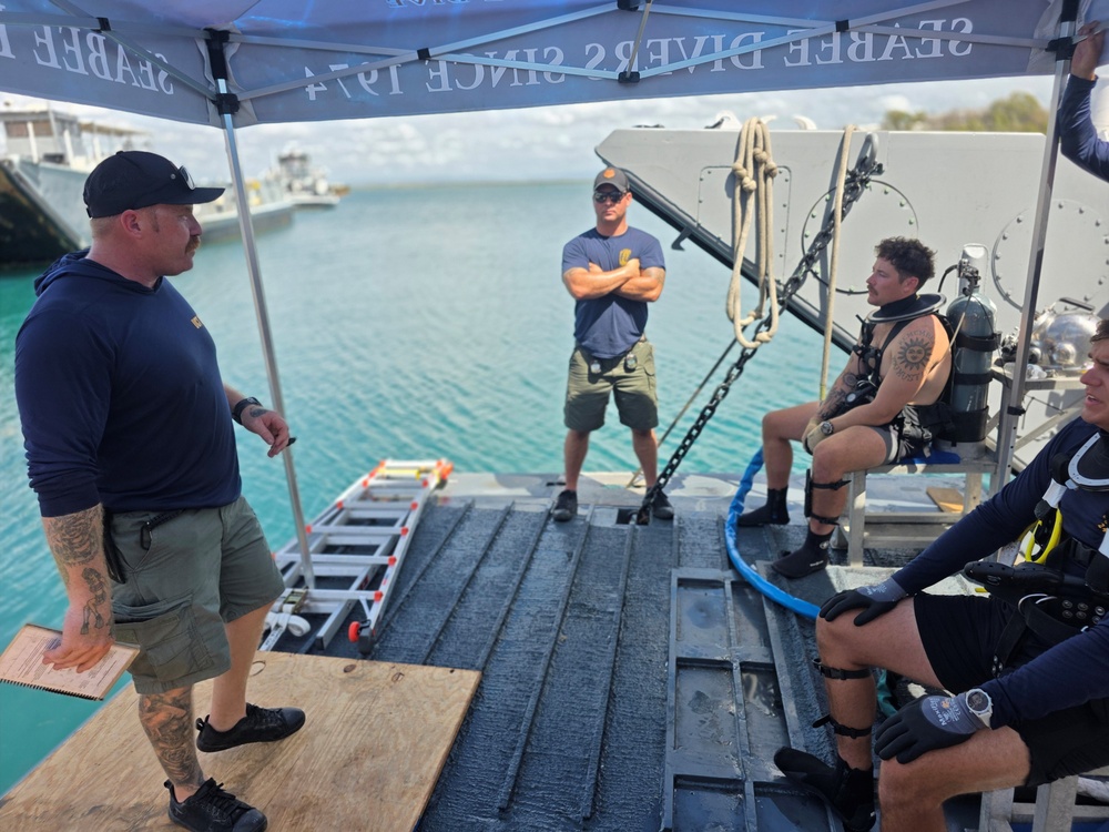 Underwater Construction Team ONE Enhances Capabilities and Infrastructure at Naval Station Guantanamo Bay