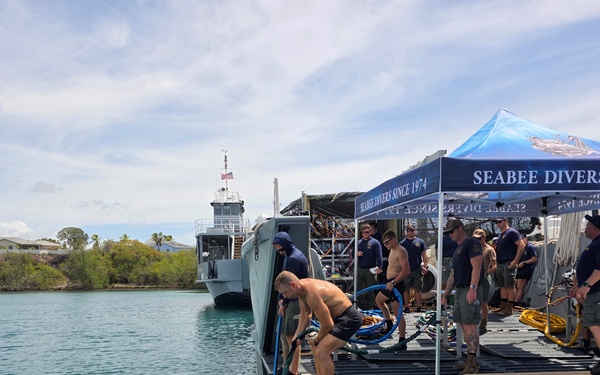 Underwater Construction Team ONE Enhances Capabilities and Infrastructure at Naval Station Guantanamo Bay