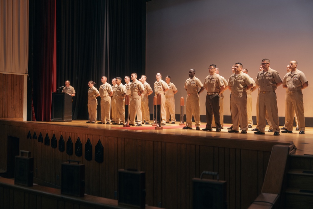 MCB Camp Lejeune Chief Petty Officer pinning ceremony