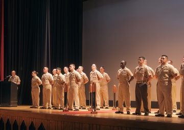 MCB Camp Lejeune Chief Petty Officer pinning ceremony