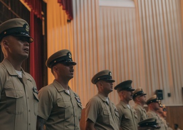 MCB Camp Lejeune Chief Petty Officer pinning ceremony