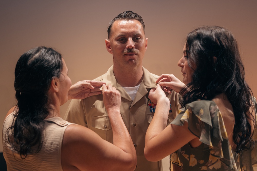 MCB Camp Lejeune Chief Petty Officer pinning ceremony