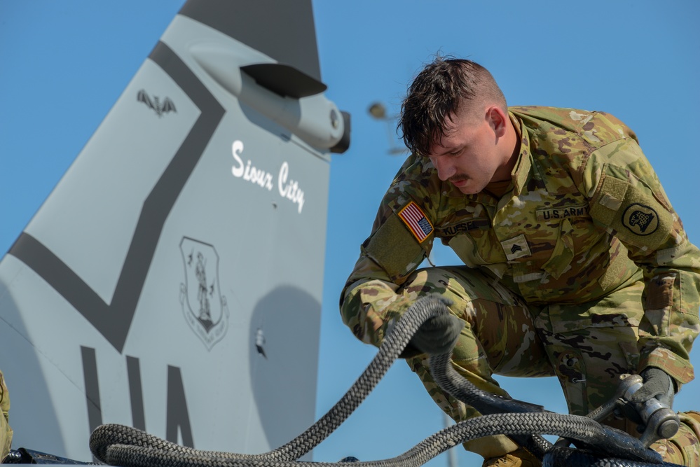 A-7D Corsair II transfered to Siouxland Freedom Park