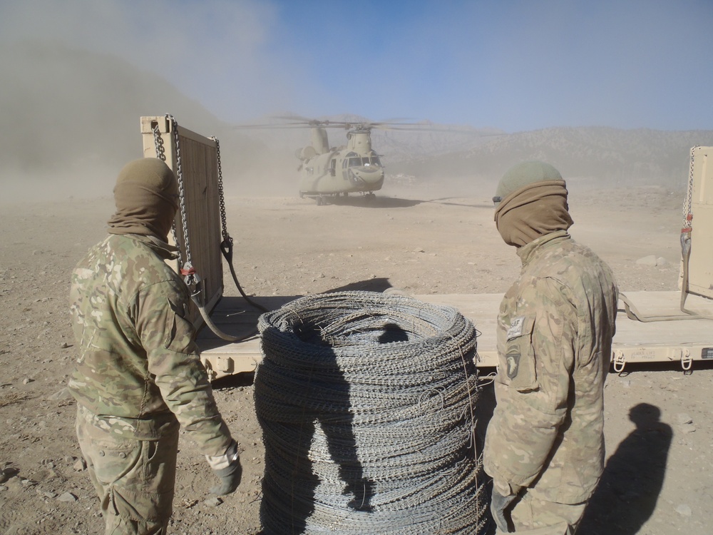 prepping for sling load