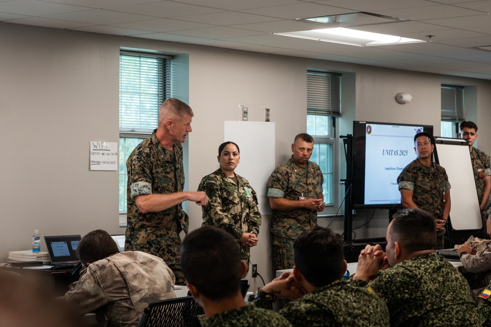UNITAS 2025: Exercise Participants Begin Amphibious Planning