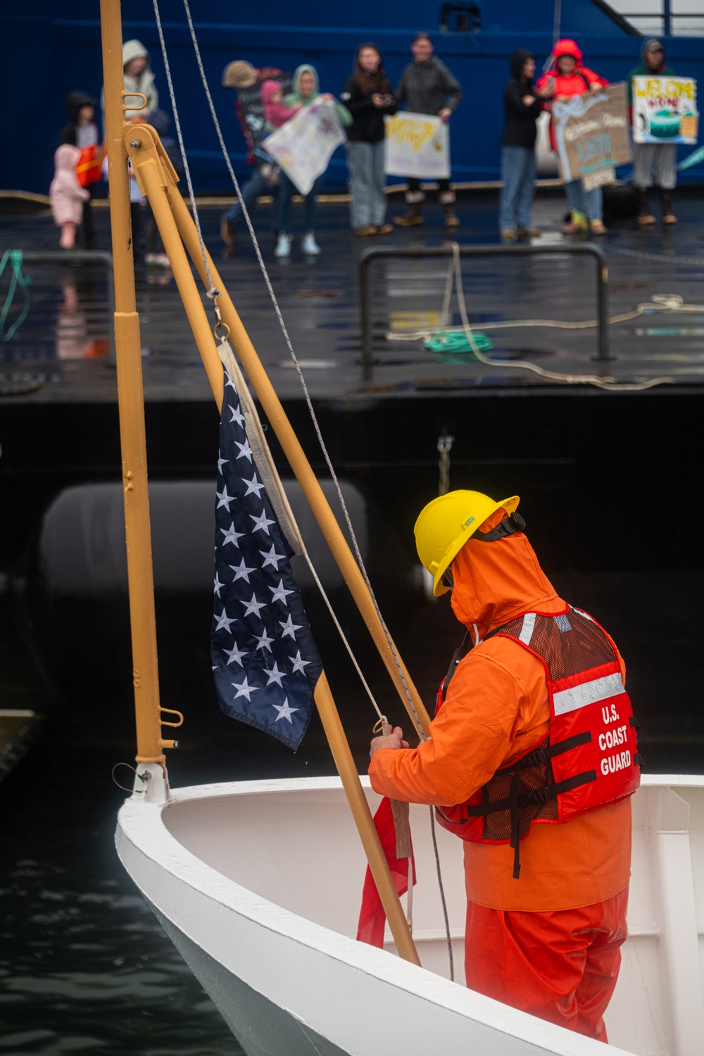 Coast Guard Cutter Frederick Mann (WPC 1160) arrives in Kodiak, Alaska