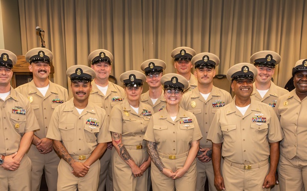 NNSY and NSAP Holds Chief Petty Officer Pinning Ceremony