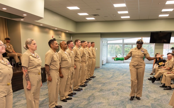 NNSY and NSAP Holds Chief Petty Officer Pinning Ceremony