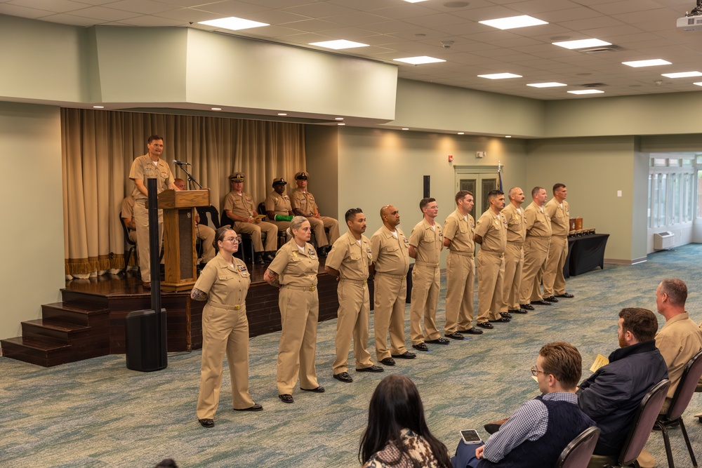 NNSY and NSAP Holds Chief Petty Officer Pinning Ceremony