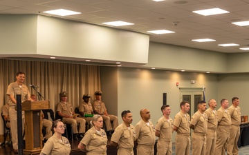 NNSY and NSAP Holds Chief Petty Officer Pinning Ceremony